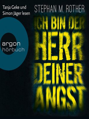 cover image of Ich bin der Herr deiner Angst--Hauptkommissar Jörg Albrecht ermittelt, Band 1